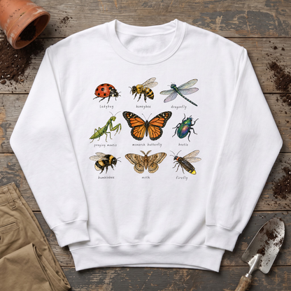 Garden Pollinators Sweatshirt