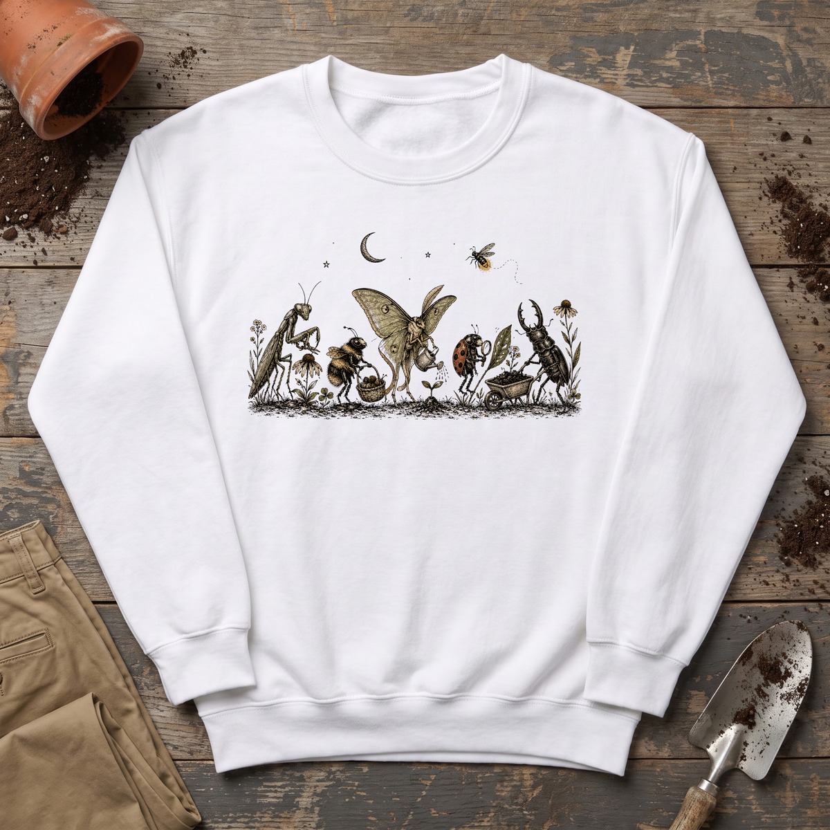 Pollinator Garden Crew Sweatshirt