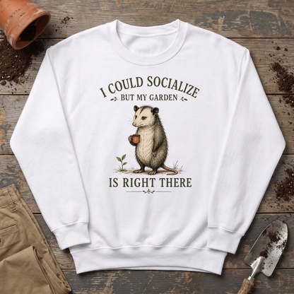 Garden Over People Sweatshirt