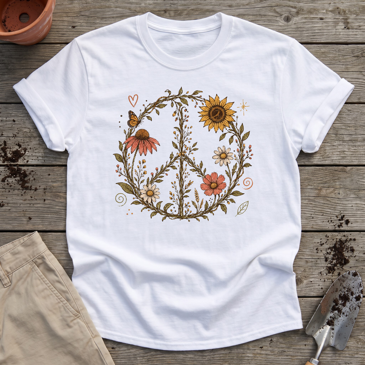 Wildflower Peace T-Shirt