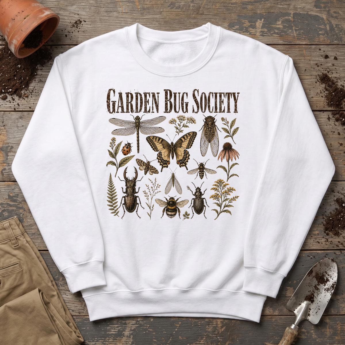 Garden Bug Society Sweatshirt