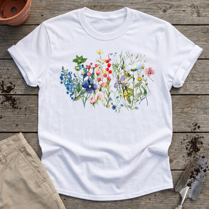 Wildflower Meadow Botanical T-Shirt