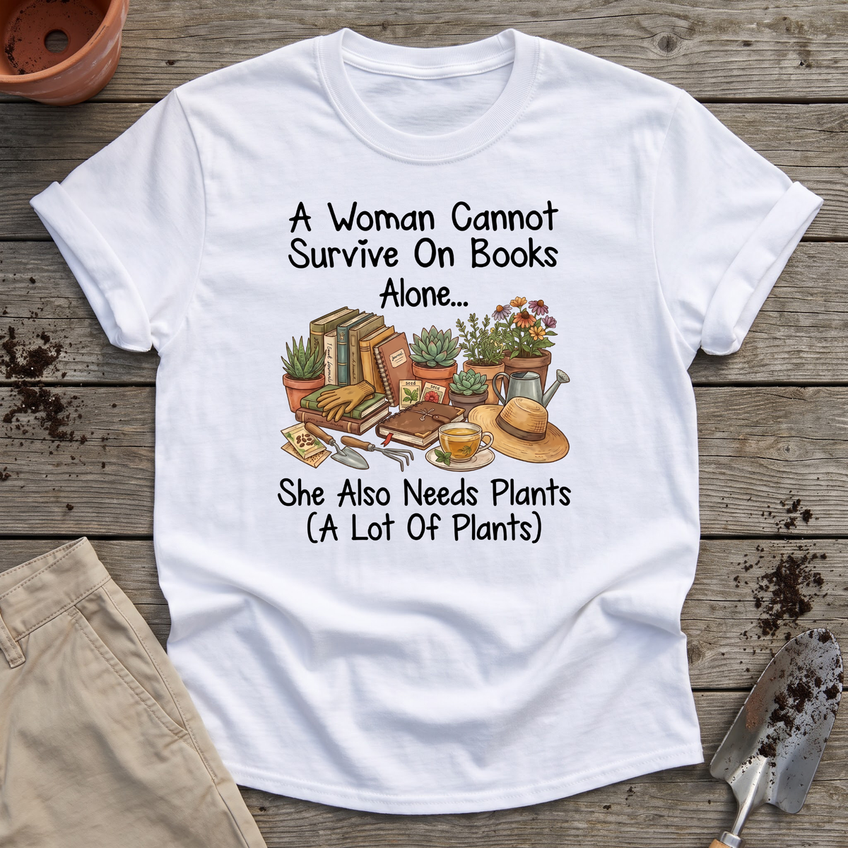 Vintage Botanical Wildflower Native Plants T-Shirt
