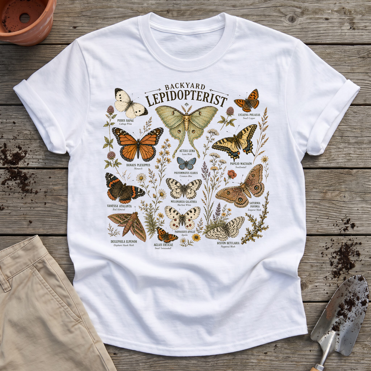 Backyard Lepidopterist T-Shirt