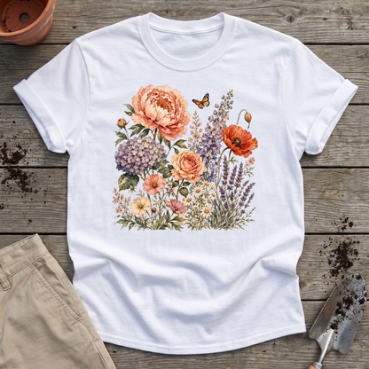 Vintage Garden Bouquet T-Shirt