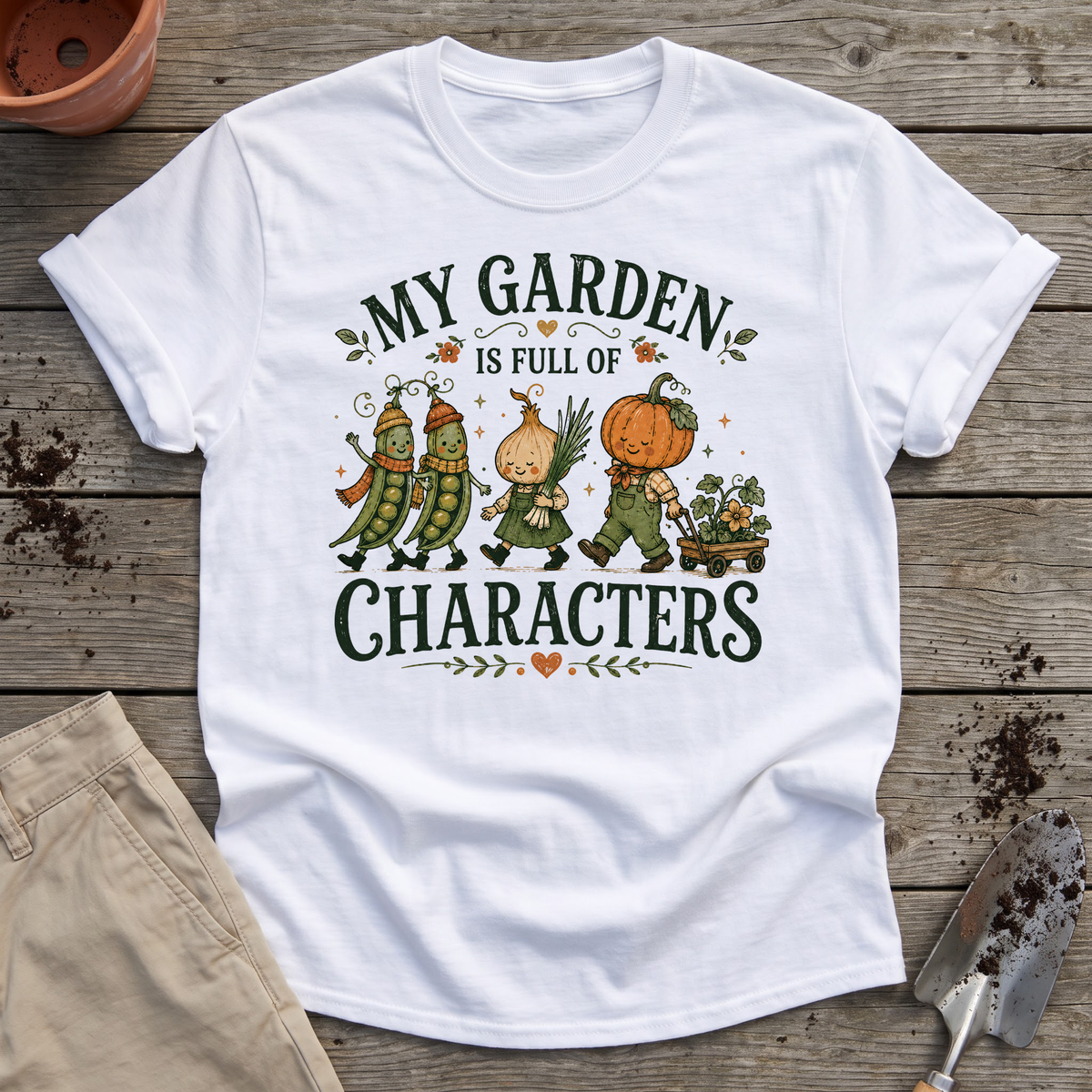 Garden Characters T-Shirt