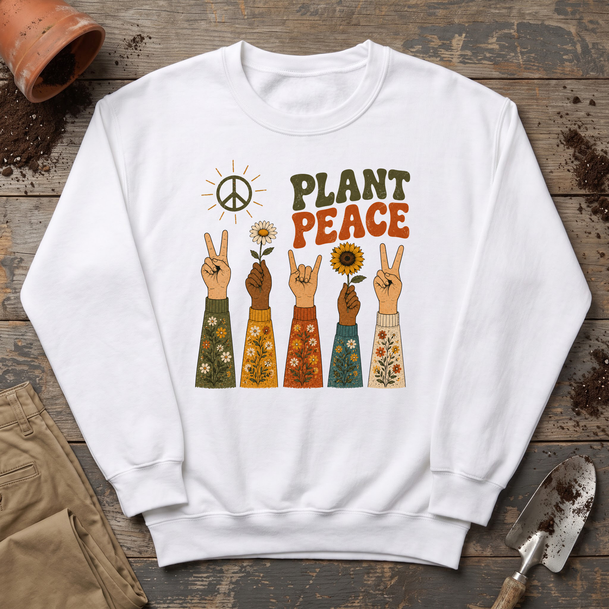 Plant Peace Sweatshirt