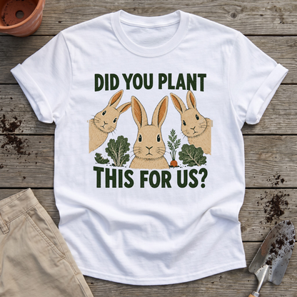 Rabbit Garden Raid T-Shirt