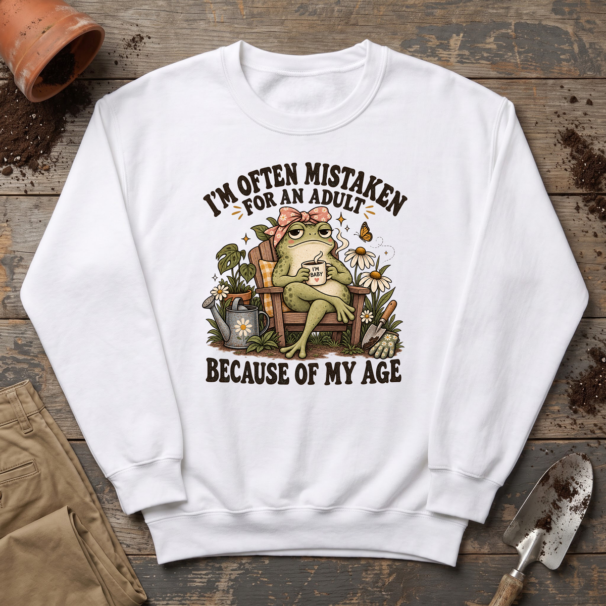 Adult By Age Garden Sweatshirt