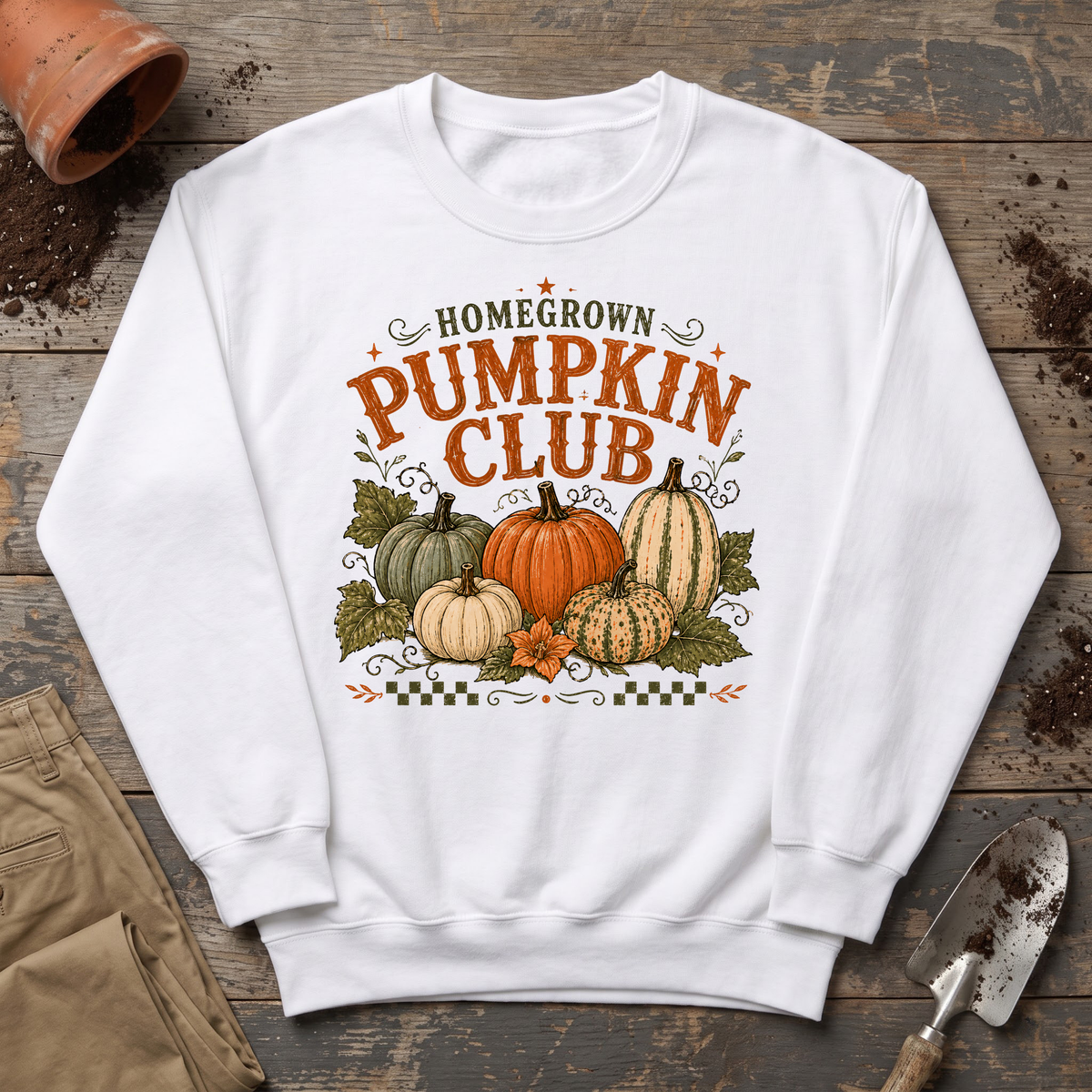 Homegrown Pumpkin Club Sweatshirt