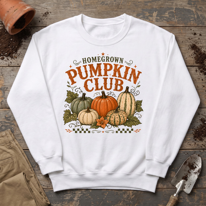 Homegrown Pumpkin Club Sweatshirt