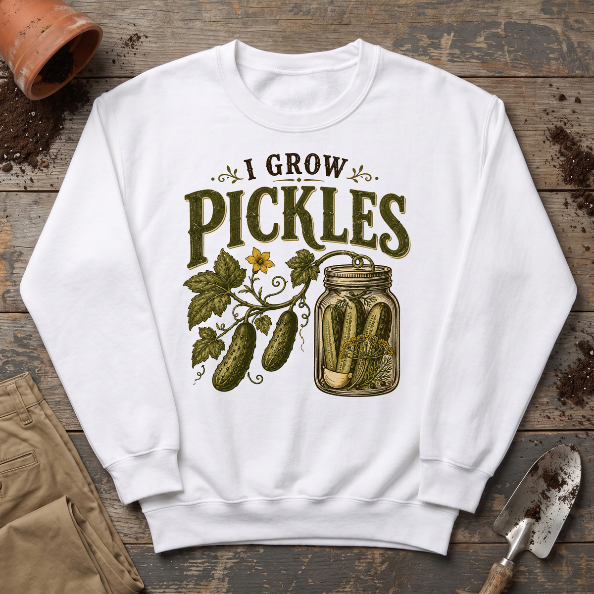 Homegrown Pickles Sweatshirt