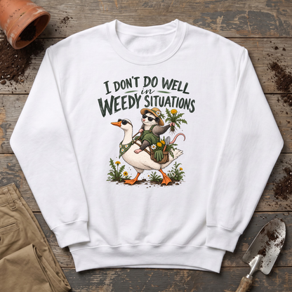 Weedy Situations Garden Sweatshirt