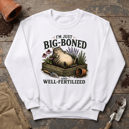 Well-Fertilized Garden Cat Sweatshirt