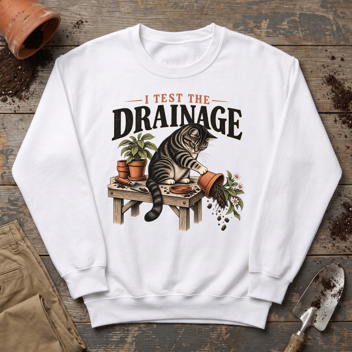 Drainage Test Sweatshirt