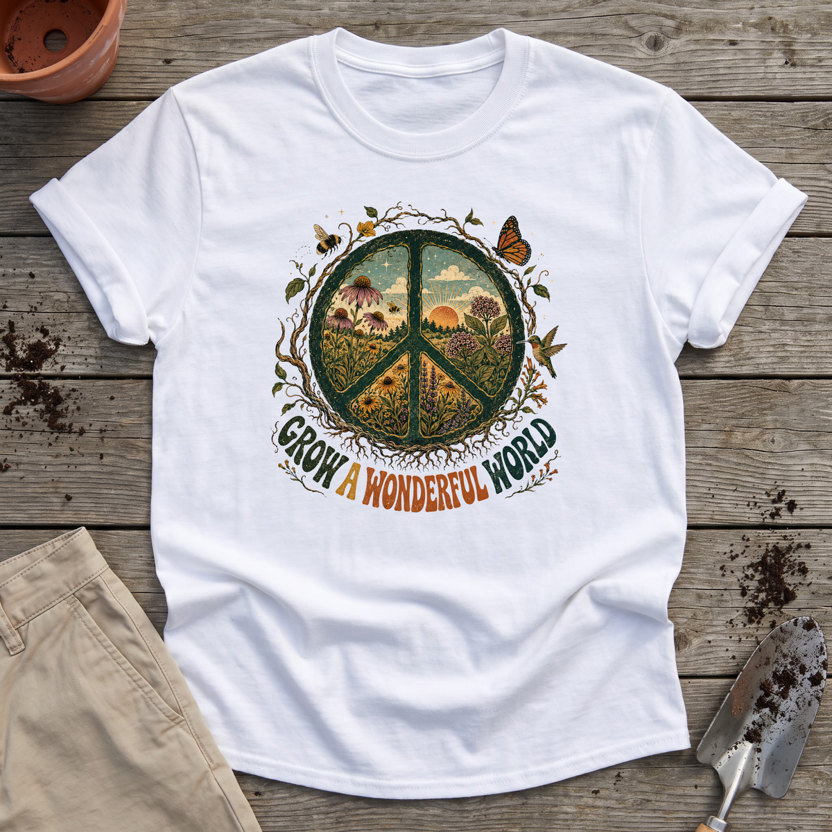Grow A Wonderful World T-Shirt