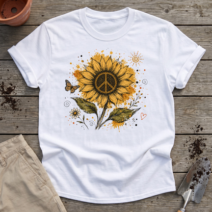 Sunflower Peace T-Shirt
