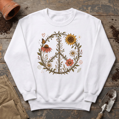 Wildflower Peace Sweatshirt