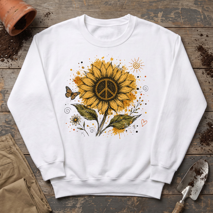 Sunflower Peace Sweatshirt