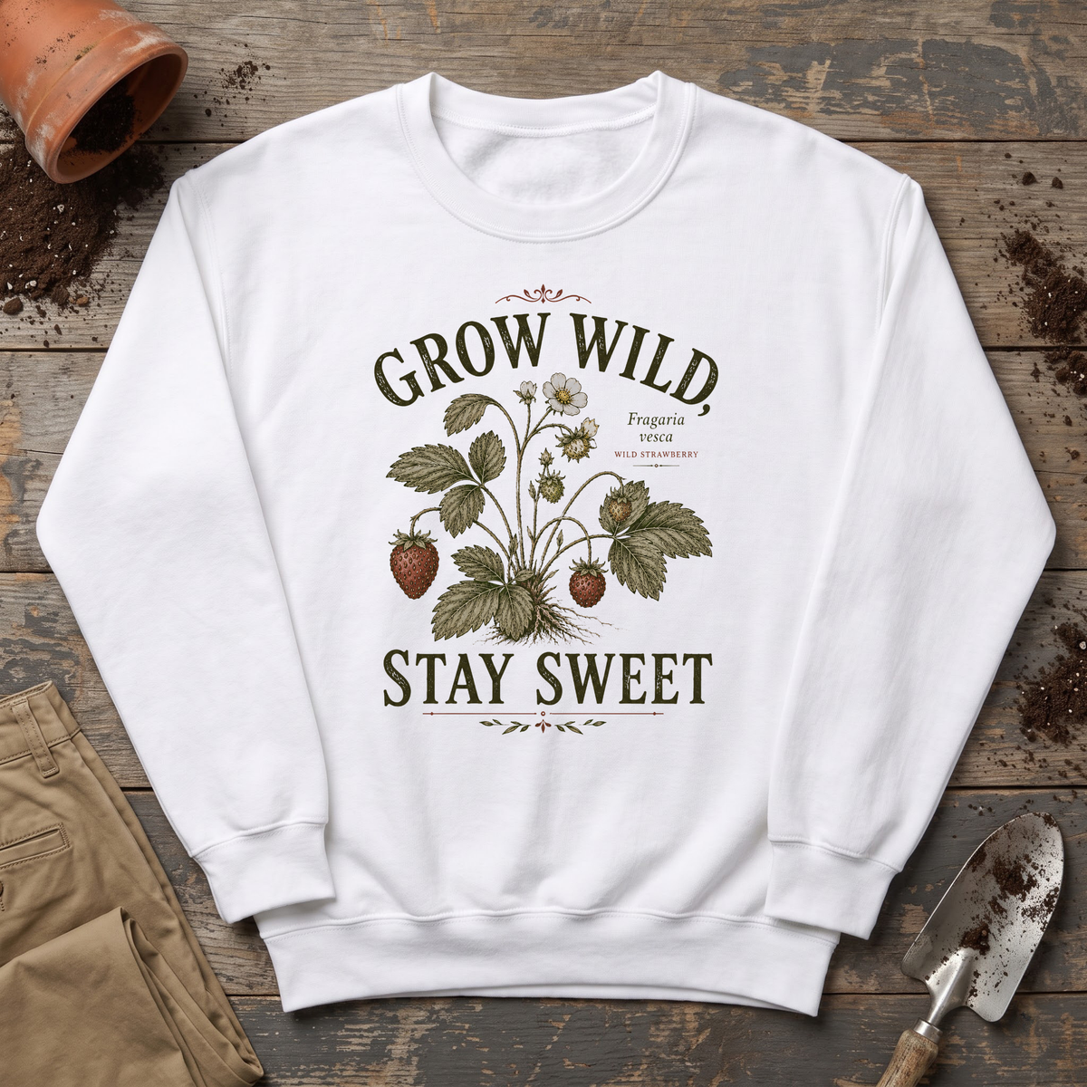 Wild Strawberry Sweatshirt