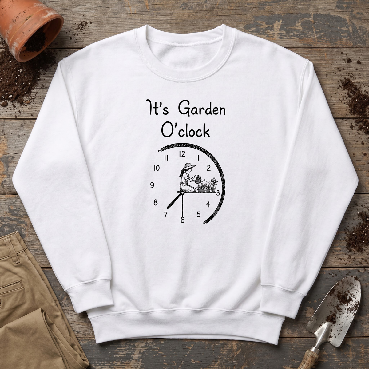 Garden O’Clock Gardener Sweatshirt