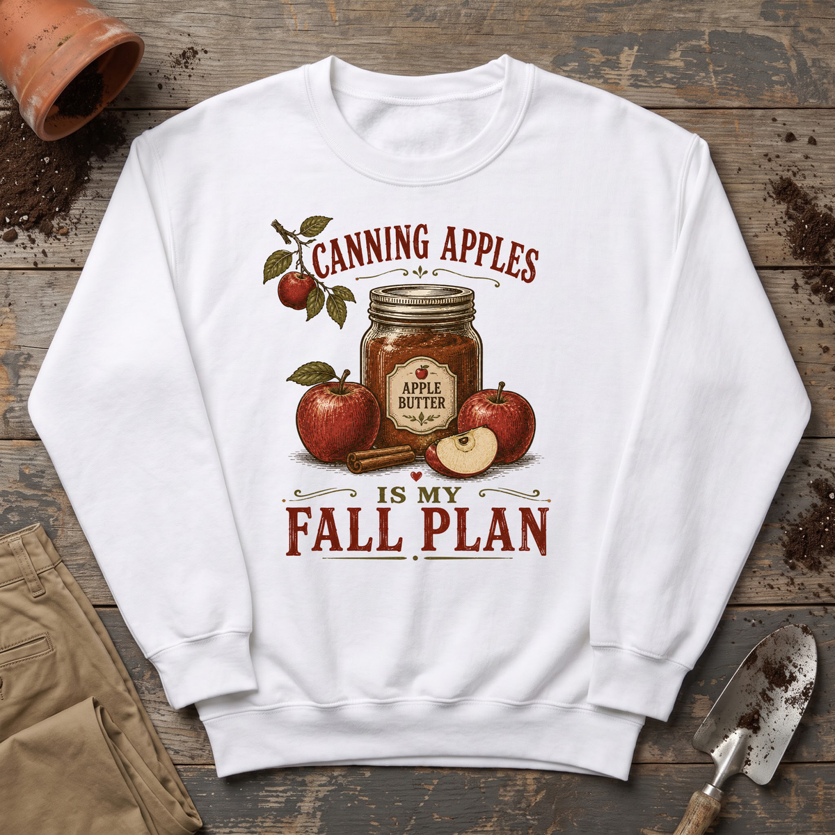 Apple Canning Sweatshirt