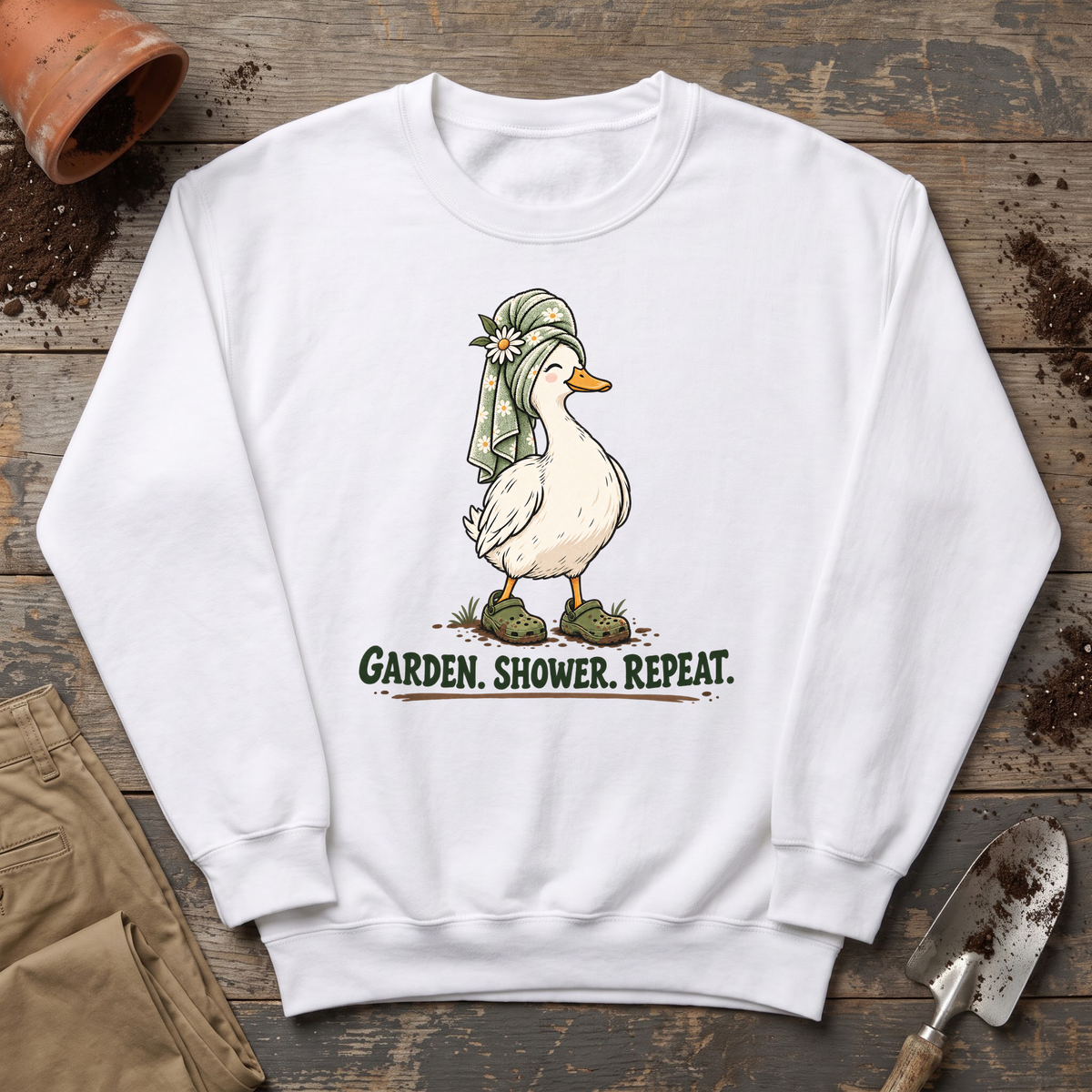 Garden Shower Repeat Sweatshirt