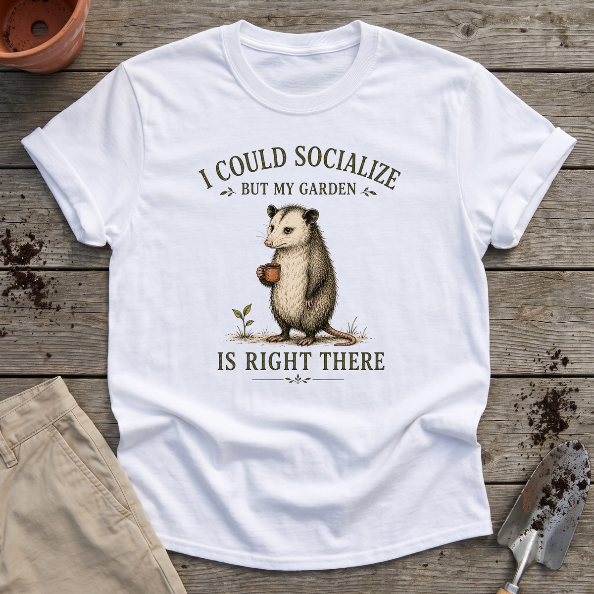 Garden Over People T-Shirt