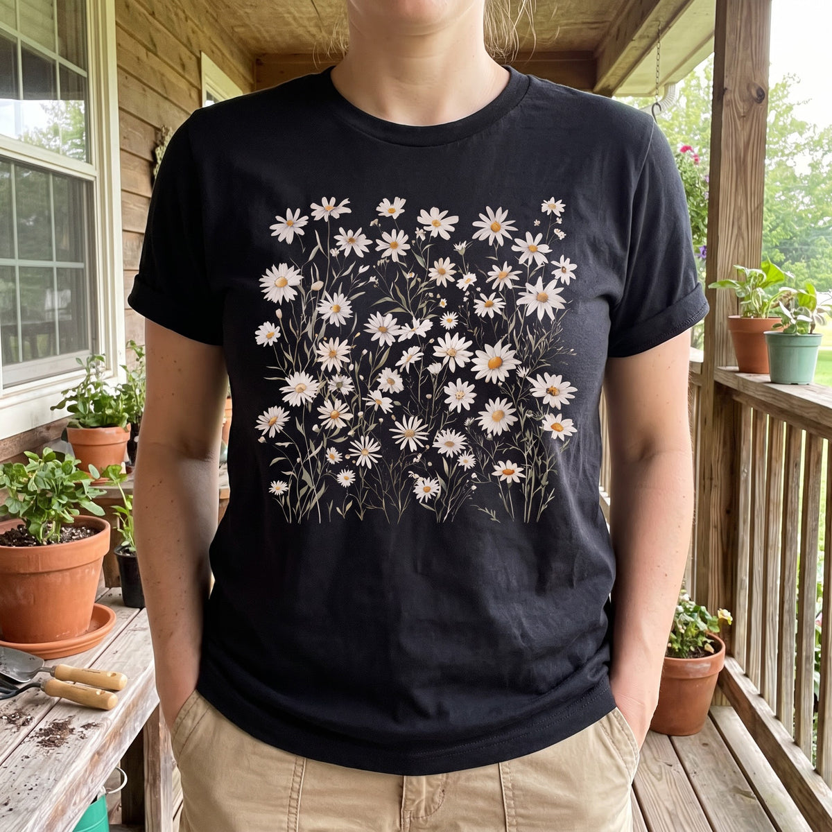 Daisy Flower T‑Shirt