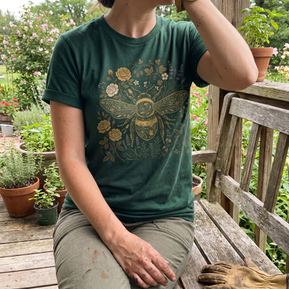Bee Flower T‑Shirt