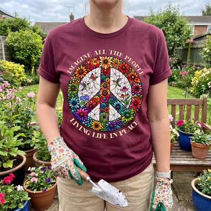 Groovy Peace Plant T-Shirt