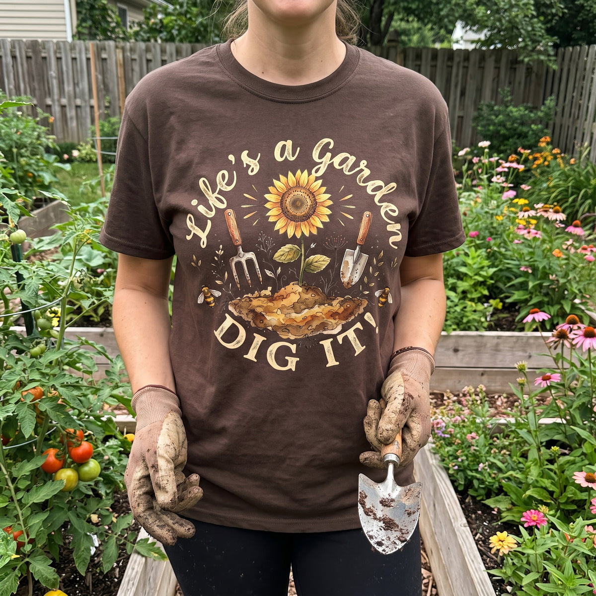 Life's A Garden T‑Shirt